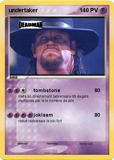 Pokemon undertaker