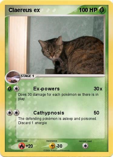 Pokemon Claereus ex