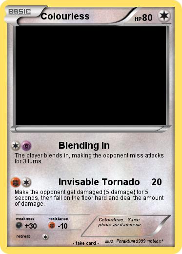 Pokemon Colourless