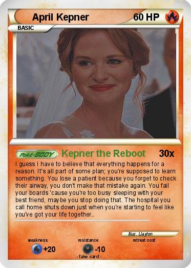 Pokemon April Kepner