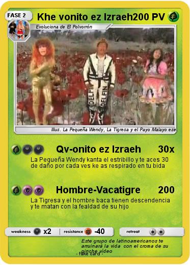 Pokemon Khe vonito ez Izraeh