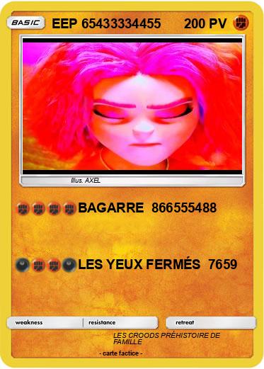 Pokemon EEP 65433334455