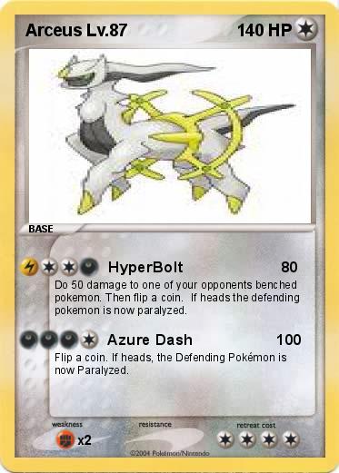 Pokemon Arceus Lv.87