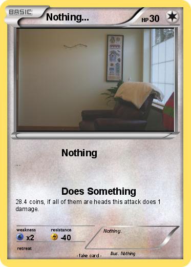 Pokemon Nothing...