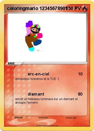 Pokemon coloringmario 12345678901