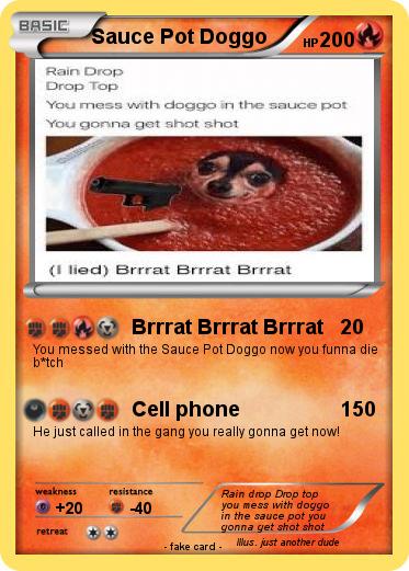 Pokemon Sauce Pot Doggo