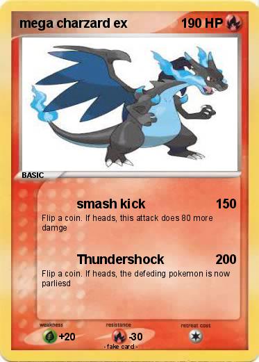 Pokemon mega charzard ex