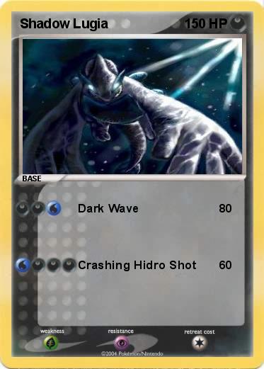 Pokemon Shadow Lugia 