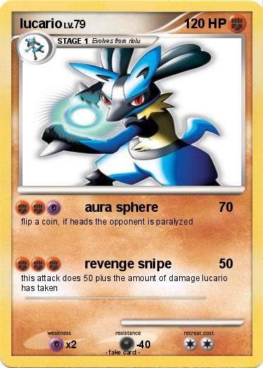 Pokemon lucario