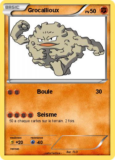 Pokemon Grocallioux
