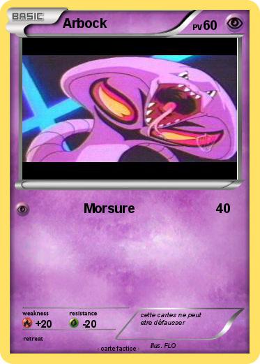 Pokemon Arbock