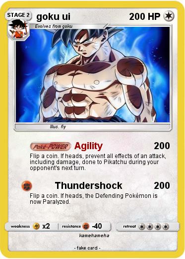 Pokemon goku ui