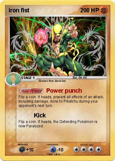 Pokemon iron fist