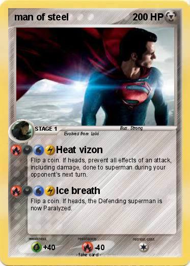 Pokemon man of steel