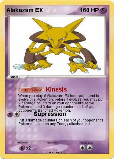 Pokemon Alakazam EX