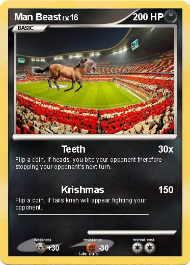 Pokemon Man Beast