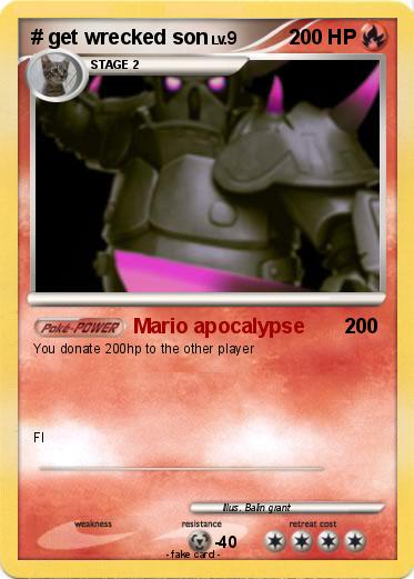 Pokemon # get wrecked son