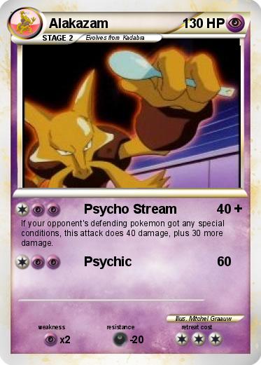 Pokemon Alakazam