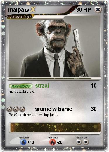 Pokemon małpa