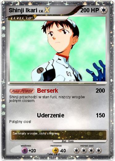 Pokemon Shinji Ikari