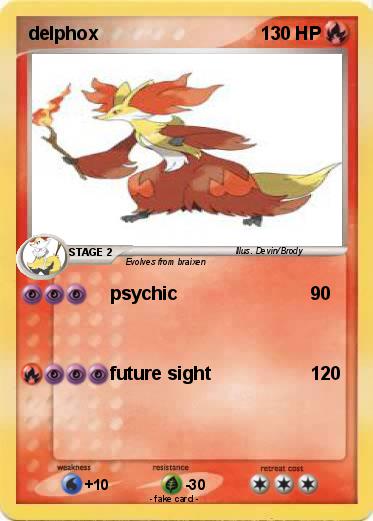 Pokemon delphox