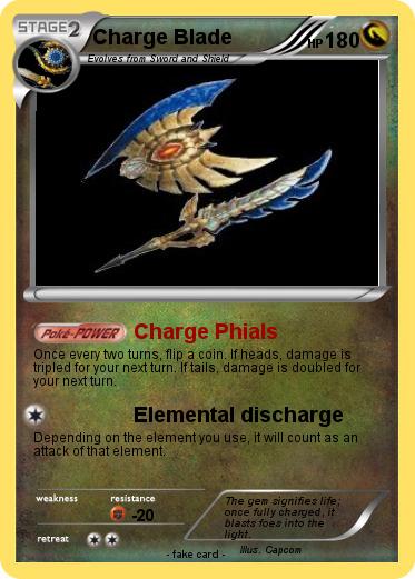 Pokemon Charge Blade