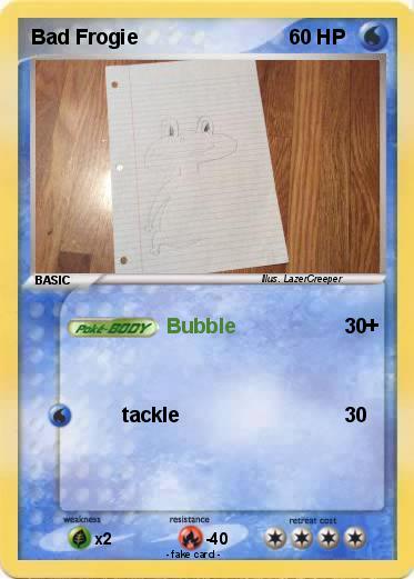 Pokemon Bad Frogie