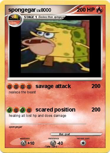Pokemon spongegar