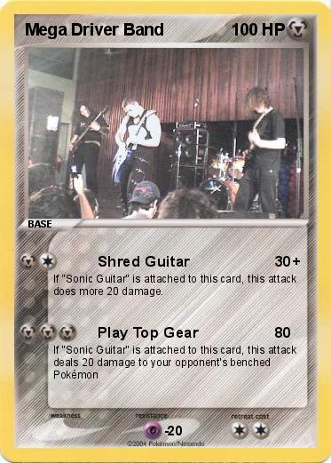 Pokemon Mega Driver Band