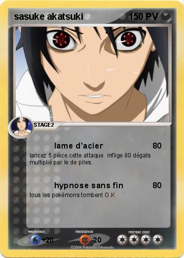 Pokemon sasuke akatsuki