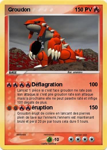 Pokemon Groudon