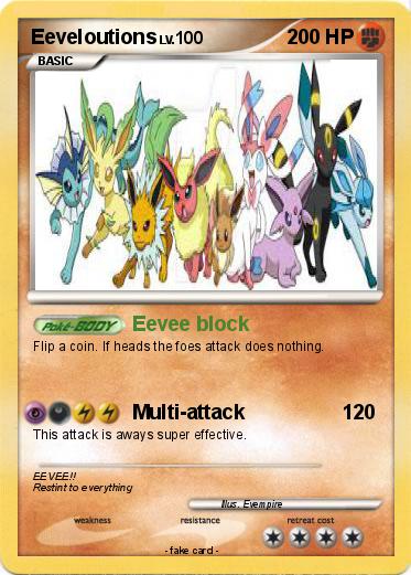 Pokemon Eeveloutions