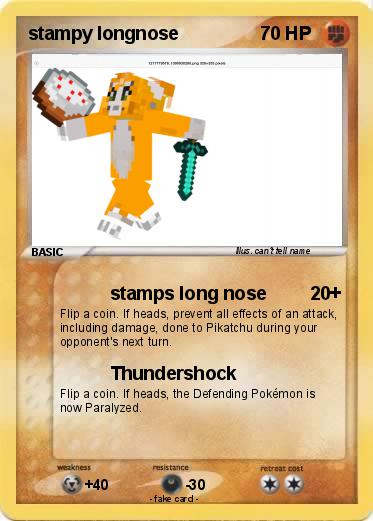 Pokemon stampy longnose