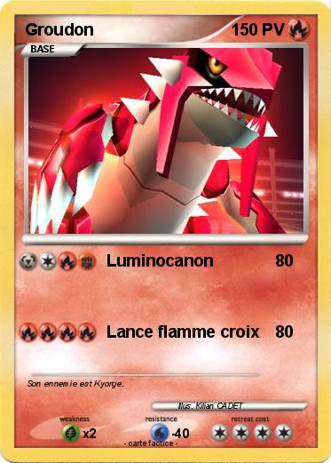 Pokemon Groudon