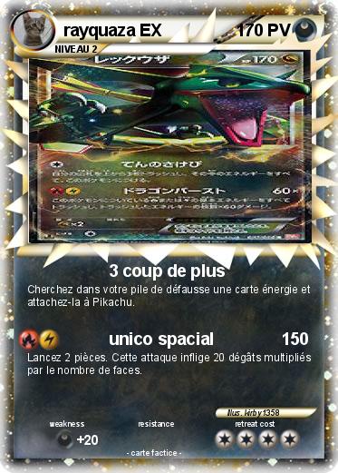 Pokemon rayquaza EX