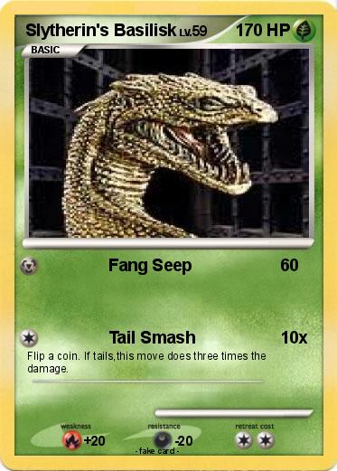 Pokemon Slytherin's Basilisk