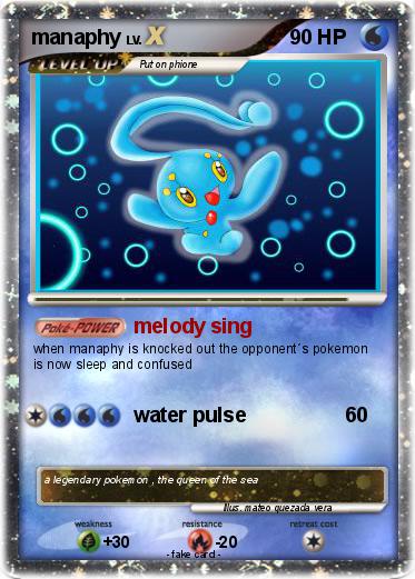 Pokemon manaphy