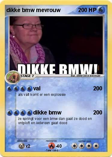 Pokemon dikke bmw mevrouw
