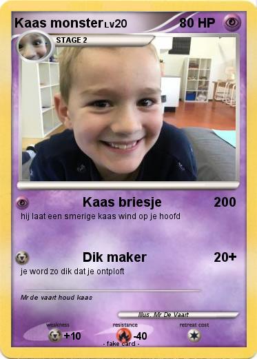 Pokemon Kaas monster