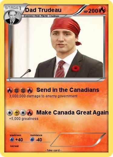Pokemon Dad Trudeau