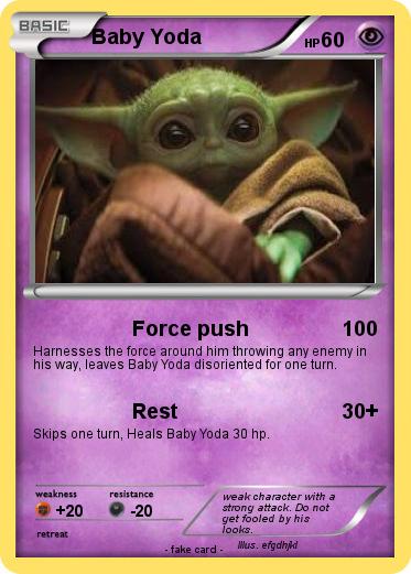 Pokemon Baby Yoda