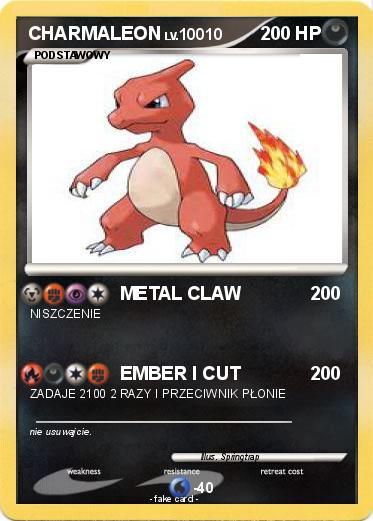 Pokemon CHARMALEON