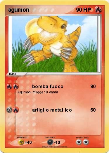 Pokemon agumon
