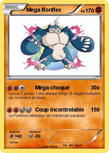 Pokemon Mega Ronflex