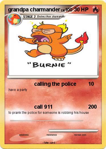 Pokemon grandpa charmander