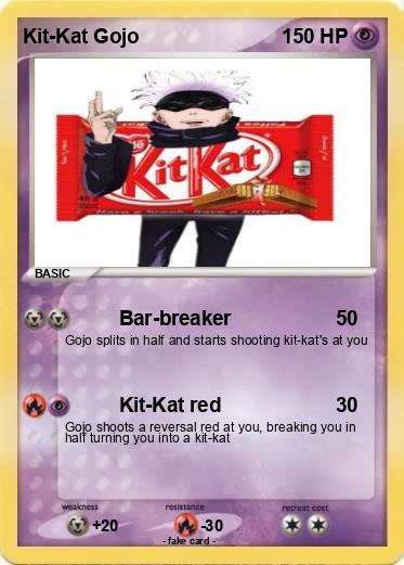 Pokemon Kit-Kat Gojo