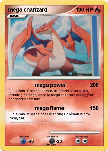 Pokemon mega charizard