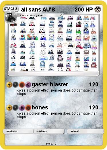 Pokemon all sans AU'S