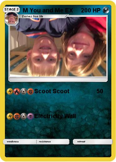 Pokemon M You and Me EX