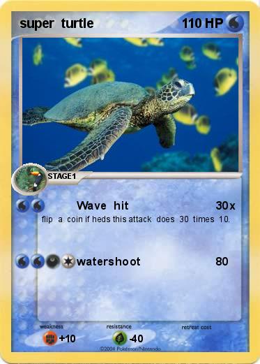 Pokemon super  turtle